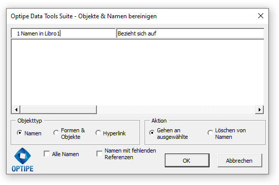 Interface Namen Formen Hyperlinks