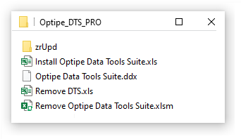 Remove Optipe ausführen